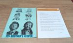 My Brother's Keeper TV Press Kit Granada Television Vintage Drama