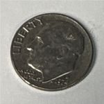 Roosevelt Dime 1974 10C rim strike Rare
