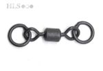 HLS Chod swivel ring swivel matt black finish HLS carp tackle UK Size 8