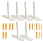 Floating Shelf T Brackets Blind Wall Mounted 6Pcs Solid Steel Hidden Brackets