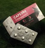 Capstar Nitenpyram 11.4mg 6 Tablets For Cats 2-25 LBS