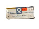 Oasis Water Purification Tablets-50 pack-Unused-Expiry 11/2029