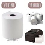 Thermal Till Rolls 80 x 80mm SPECIAL OFFER (Box of 100)