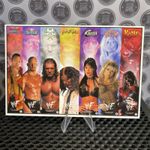Vintage WWF WWE Wrestling Postcard The Rock Tone Cold Kane Official Merchandise