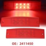 2x Rear LED Tail Light Taillight Lens For Polaris Ranger 400 500 570 800 2411450