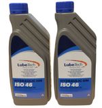 ISO VG 46 HYDRAULIC OIL 2 X 1LTR, PREMIUM QUALITY BY LUBETECH