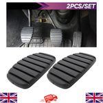 2x Brake Clutch Pedal Pad Rubbers For Renault Clio Kangoo Megane Trafic Modus