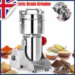 3000W Electric Grain Grinder Cereal Mill Flour Powder High Speed Machine 800g dp