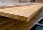 CLEARANCE CHEAP Oak Worktop Shelf  Ready Oiled with Pencil Profile 3m Solid Wood