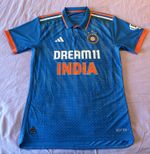 Official India Cricket Shirt, New Condition, Adult Medium Size.