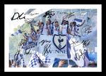 Tottenham Hotspur 2025 Europa Cup Winners Squad Autograph Signed & Framed Photo