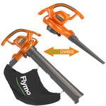 Flymo PowerVac 3000 Electric Garden Blower Vacuum - Gold Grade