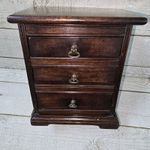 Antique Georgian Style Mahogany Miniature Chest of Drawers Jewellery Box Cabinet