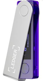 Ledger Nano X Hardware Wallet Cosmic Purple – Factory Reset, Verified Authentic 