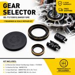 Reverse Gear Selector Fork Bearings & Seals Repair Kit 0am Dq200 For Vw Audi Dsg