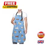 Multi-Purpose Waterproof Apron for Dogs with Pockets - Cooking, Painting & More