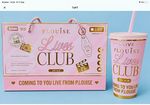 P.Louise Lives Club On Air bundle inc keyring, cup, key charms, pen and bag