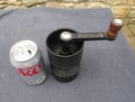 Vintage Mid Century SPONG England Hand Crank Coffee Grinder