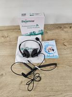 Call Centre Headset RJ9 Wired Noise Cancelling Mic Office Phone Headphones