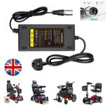 24V ·MOBILITY SCOOTER WHEELCHAIR BATTERY CHARGER 2AMP / 5AMP- UK