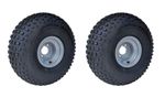 QUAD/ATV WHEEL AND TYRE 22 X 11.00 - 8 OFF ROAD 4 PLY, 4" PCD FLOTATION TYRE X 2