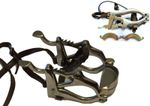 Hausmann Speculum Horse Dental Mouth Gag With Leather Straps full size