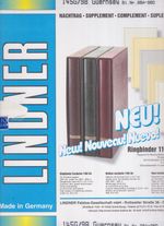 Lindner Guernsey Illustrated Album Pages unused - Years 2000 to 2004 - Select