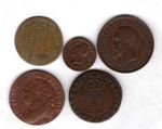 France. Pre 1860 Coins, Tokens & Jettons. Choose; Date, Denomination & Price.