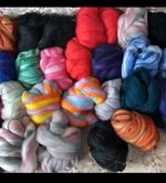 Lot 5.5 Kg Combed Wool Top Faded Merino Wool For Spinning Yarn Or Felting