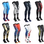 100% REV Knee Brace MX Socks,Enduro Performance Over the Knee Long MX Socks