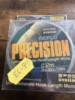 Reflo Precision Hook Length Mono 0.12mm 2lb 10oz 100m Spool
