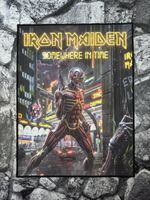 LARGE SEW ON PRINTED JACKET BACK PATCH ~ 11 x 14.5 INCHES ~ IRON MAIDEN