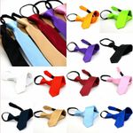 Kids Classic Tie Elasticated Loop Wedding Childs Necktie Boys Plain Party Smooth