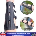 Archery Arm Guard Traditional Leather Bracer For Longbow & Bow Recur Prof