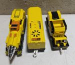 2008 TOMY Plarail Hyper Guardian Series Drill Liner Motorized Train Toy Japan 3p