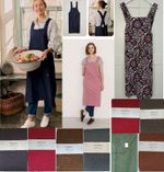 Seasalt Studio Apron Chef Cook Kitchen Gardening Artist Baking Cross Back Bib