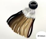 Professional Salon Colour Ring/Wheel/Chart 100% Real Human Hair Extensions UK 