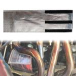 Universal Starter Heat Shield Aluminum and Fiberglasss Protection Easy