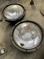 Pair Of Military Landrover Headlamps