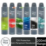 Dove Anti-Perspirant Men+Care Advanced 72H Protection Deodorant, 200ml