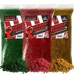 Fjuka Squeeze Ready Method Feeder Fishing Pellets 2mm - All Flavours - 500g