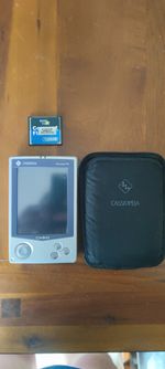 Vintage Casio Cassiopeia E-125 Pocket PC PDA + 128MB CF Card & Case – Untested