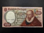 Banco De Portugal 500 Escudos (11th Print) Vintage Banknote 1979