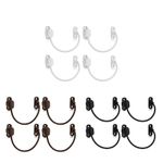 XFORT 4 Pack Viper Thumbturn Locking Cable Window Restrictor