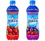 Jamaica Sparkling Wata Cran grape & Cranberry flavoured water 500ml (12 bottle)