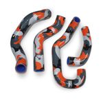 ORANGE CAMO Samco Rad Hoses fit KTM 1290 Super Duke R ** OEM Design ** 2013-2020