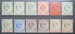 GIBRALTAR KEVII 1904-11 Collection - Fine Mounted Mint - Min Catalogue £275