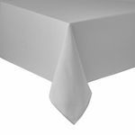 5 Pieces Spun Polyester Restaurant and Hotel Quality Tablecloth Size 72" X 72"