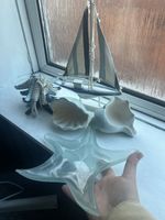 5 Piece Bundle Of Coastal Beach Decor Excellent Condition