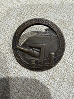 Vintage Style Verdun On Ne Passe Pas Fortress Brooch Pin French WW1 Theme